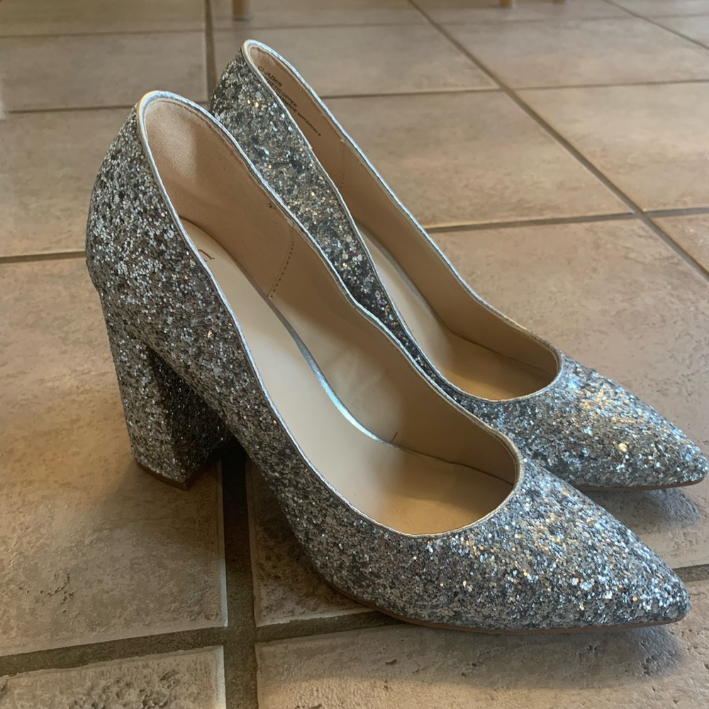 Crown & Ivy Glitter Heels